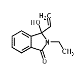CAS 登录号：660391-79-7， 2-乙基-3-羟基-3-乙烯基-1-异吲哚啉酮
