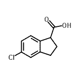 CAS 登录号：66041-26-7， 5-氯茚满-1-羧酸