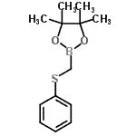 CAS 登录号：66080-23-7， 4,4,5,5-四甲基-2-[(苯基硫基)甲基]-1,3,2-二氧硼戊环