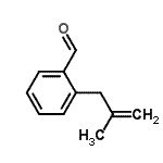 CAS 登录号：660820-44-0， 2-(2-甲基-2-丙烯-1-基)苯甲醛
