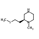 CAS 登录号：660862-42-0， (2S)-1-甲基-2-[2-(甲硫基)乙基]哌嗪