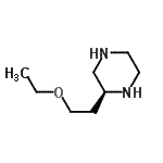 CAS#: 660862-55-5， (2S)-2-(2-Ethoxyethyl)piperazine