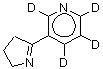 CAS 登录号：66148-17-2， 3-(3,4-二氢-2H-吡咯-5-基)(<sup>2</sup>H<sub>4</sub>)吡啶