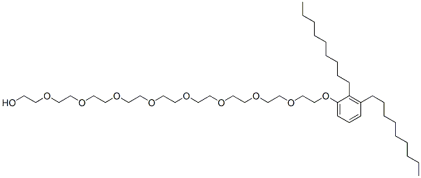 CAS 登录号：66172-85-8， 26-(二壬基苯氧基)-3,6,9,12,15,18,21,24-八氧杂二十六烷-1-醇