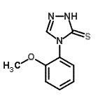 CAS#: 66297-54-9， 4-(2-Methoxyphenyl)-4H-1,2,4-triazole-3-thiol
