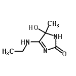 CAS 登录号：663621-41-8， 4-(乙基氨基)-5-羟基-5-甲基-1,5-二氢-2H-咪唑-2-酮