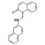 CAS 登录号：6639-01-6， 1-[(2-萘基氨基)亚甲基]-2(1H)-萘酮