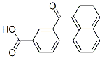 CAS#: 6639-25-4， 3-(Naphthalene-1-Carbonyl)Benzoic Acid
