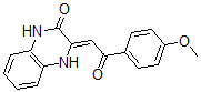 CAS#: 66394-50-1， 3,4-Dihydro-3-[2-(4-Methoxyphenyl)-2-Oxoethylidene]-2(1H)-Quinoxalinone