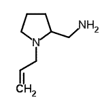 CAS#: 66411-51-6， 1-(1-Allyl-2-pyrrolidinyl)methanamine