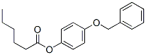 CAS#: 6642-05-3， (4-Phenylmethoxyphenyl) Hexanoate