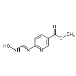 CAS#: 664305-43-5， Methyl 6-{(E)-[(hydroxyamino)methylene]amino}nicotinate