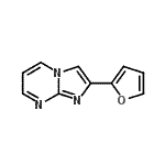 CAS 登录号：66442-83-9， 2-(2-呋喃基)咪唑并[1,2-a]嘧啶