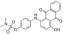 CAS 登录号：6648-62-0， 4-[(9,10-二氢-4-羟基-9,10-二氧代-1-蒽基)氨基]苯基二甲基氨基磺酸酯