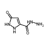 CAS 登录号：66483-27-0， 5-氧代-2,5-二氢-1H-吡唑-3-甲酰肼