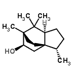 CAS 登录号：66512-56-9， (1S,2S,5S,7S,8R)-2,6,6,7-四甲基三环[5.2.2.0<sup>1,5</sup>]十一烷-8-醇