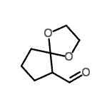 CAS 登录号：66522-88-1， 1,4-二氧杂螺[4.4]壬烷-6-甲醛