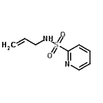 CAS 登录号：666726-27-8， N-烯丙基-2-吡啶磺酰胺