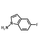 CAS 登录号：666828-90-6， 5-氟-1H-吲哚-1-胺