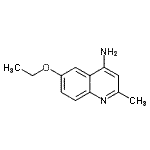 CAS 登录号：66735-27-1， 6-乙氧基-2-甲基-4-喹啉胺