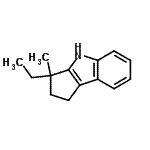 CAS#: 667466-11-7， 3-Ethyl-3-methyl-1,2,3,4-tetrahydrocyclopenta[b]indole