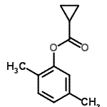 CAS 登录号：667885-77-0， 2,5-二甲基苯基环丙烷羧酸酯