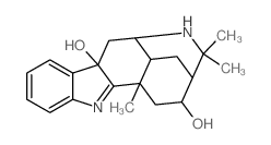 CAS 登录号：66833-16-7， (3S,13R)-1,2,3,4,4aalpha,5,11,11aalpha-八氢-2,2,5-三甲基-3beta,5beta-乙桥-10bH-吡啶并[3,2-b]咔唑-10bbeta,13-二醇