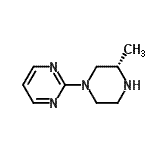 CAS#: 668484-58-0， 2-[(3S)-3-Methyl-1-piperazinyl]pyrimidine