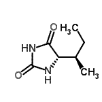 CAS 登录号：668492-75-9， (5S)-5-[(2R)-2-丁炔基]-2,4-咪唑烷二酮