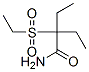 CAS 登录号：66859-57-2， 2-乙基-2-(乙基磺酰基)丁酰胺