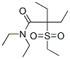 CAS 登录号：66859-64-1， 2-(乙基磺酰基)-N,N,2-三乙基丁酰胺