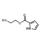 CAS 登录号：668987-22-2， 2-羟基乙基1H-吡咯-2-羧酸酯