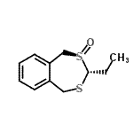 CAS 登录号：669087-96-1， (2R,3R)-3-乙基-1,5-二氢-2,4-苯并二硫杂卓e2-氧化物