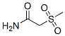 结构式 CAS# 66913-97-1, 2-(甲基磺酰基)乙酰胺