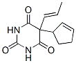 CAS 登录号：66940-68-9， 5-(2-环戊烯基)-5-(1-丙烯基)巴比妥酸