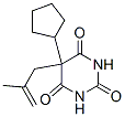 CAS 登录号:66940-73-6, 5-环戊基-5-(2-甲基-2-丙烯基)-2,4,6(1H,3H,5H)-嘧啶三酮