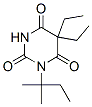 CAS 登录号：66940-81-6， 5,5-二乙基-1-(1,1-二甲基丙基)巴比妥酸