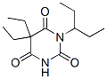 CAS 登录号：66940-85-0， 5,5-二乙基-1-(1-乙基丙基)-2,4,6(1H,3H,5H)-嘧啶三酮