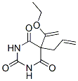 CAS 登录号：66941-63-7， 5-烯丙基-5-(1-乙氧基乙烯基)巴比妥酸