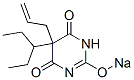 CAS 登录号：66941-67-1， 5-烯丙基-5-(1-乙基丙基)-2-钠氧基-4,6(1H,5H)-嘧啶二酮