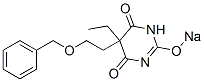 CAS 登录号：66942-02-7， 5-(2-苄氧基乙基)-5-乙基-2-钠氧基-4,6(1H,5H)-嘧啶二酮