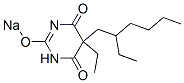 CAS 登录号：66968-30-7， 5-乙基-5-(2-乙基己基)-2-钠氧基-4,6(1H,5H)-嘧啶二酮