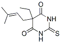 CAS 登录号：66968-74-9， 5-乙基-2,3-二氢-5-(3-甲基-2-丁烯基)-2-硫代-4,6(1H,5H)-嘧啶二酮