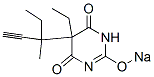 CAS 登录号：66968-80-7， 5-乙基-5-(1-甲基-1-乙基-2-丙炔基)-2-钠氧基-4,6(1H,5H)-嘧啶二酮