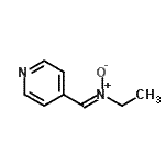 CAS 登录号：669695-46-9， N-乙基-N-[(Z)-4-吡啶基甲基烯]胺氧化物