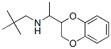 CAS 登录号：67011-33-0， 2-(1-新戊基氨基乙基)-1,4-苯并二恶烷