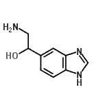 CAS 登录号：67046-54-2， 2-氨基-1-(1H-苯并咪唑-5-基)乙醇