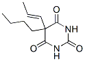 CAS 登录号：67050-58-2， 5-丁基-5-(1-丙烯基)-2,4,6(1H,3H,5H)-嘧啶三酮