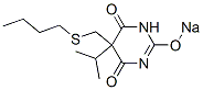 CAS#: 67050-75-3， 5-(Butylthiomethyl)-5-Isopropyl-2-Sodiooxy-4,6(1H,5H)-Pyrimidinedione