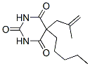CAS 登录号:67051-51-8, 5-(2-甲基-2-丙烯基)-5-戊基巴比妥酸